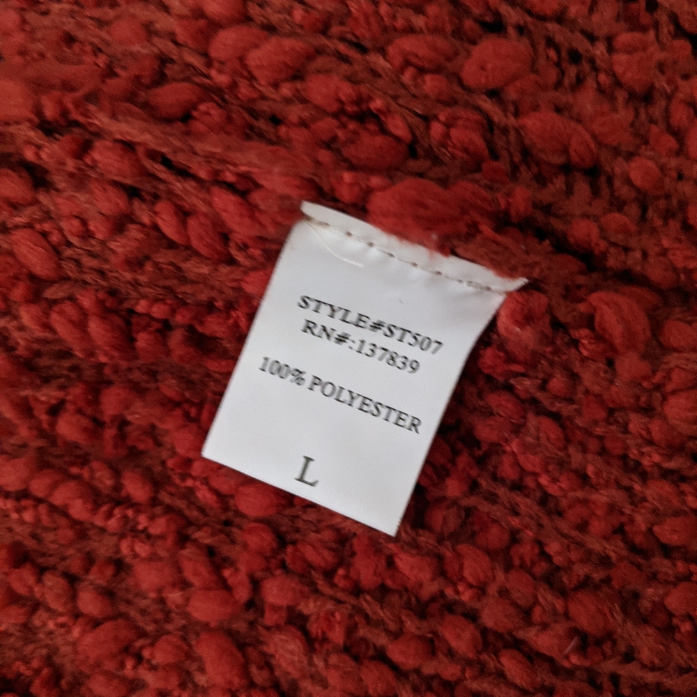 Dreamers By Debut Nubby Cardigan Soft Sweater - Picture 6 of 6